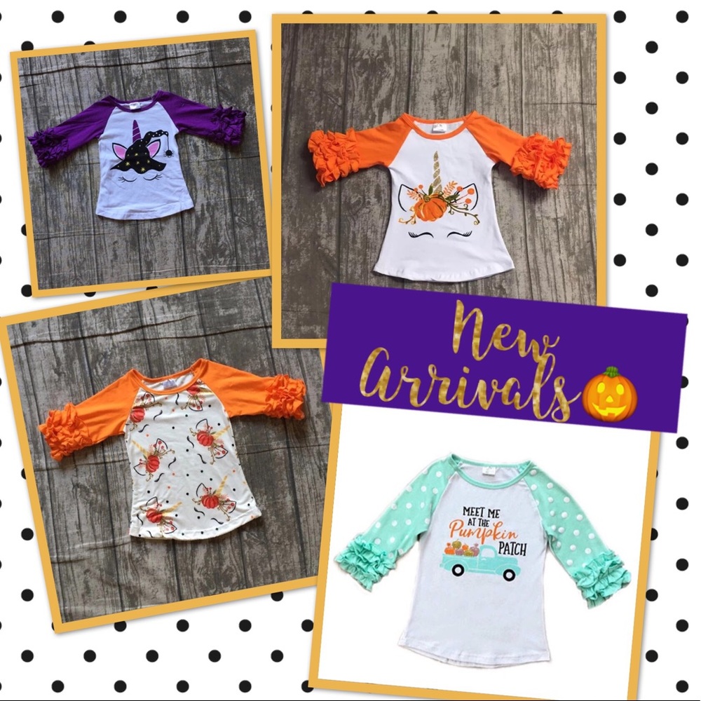 🎃JUST in time for fall🎃 pumpkin🦄 Unicorn 👧🏼